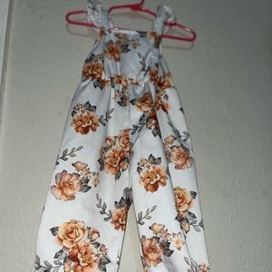 One piece toddler jumpsuit